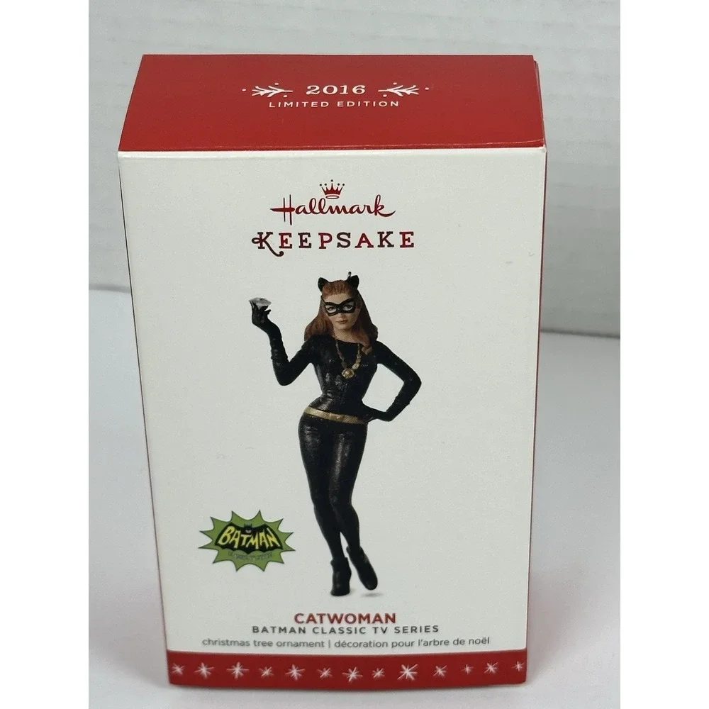 Hallmark Keepsake 2016 Ornament Catwoman Batman Classic TV Series QXE3091
